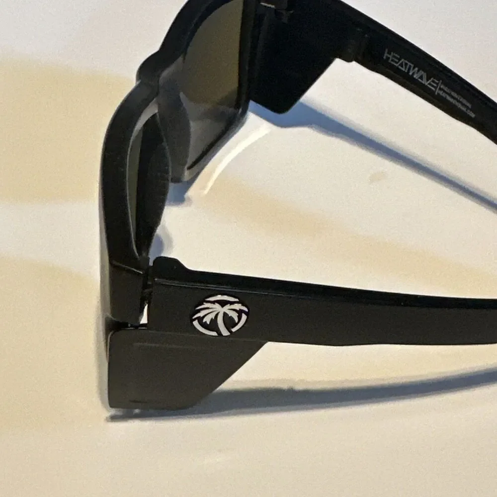 Heat Wave Visual Performance Vise Sunglasses - Black Frame / Blue Mirror Z87+